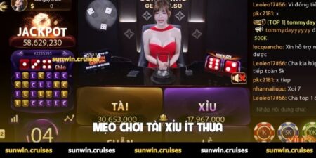 mẹo chơi tài xỉu ít thua